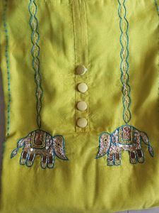 Green Kurti