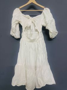 White Midi Dress