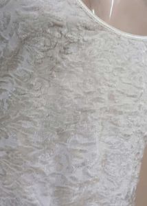 Imported Creamish Slip Mini Dress