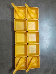 Dinnerware Yellow Bowls