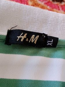 Striped H&amp;M Polo Shirt