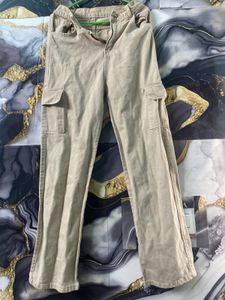 Wide Leg Cargo Pants
