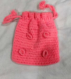 Crochet Bag And Potli Combo