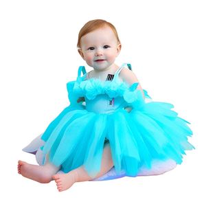 Bright Sky Blue Princess TuTu Dress