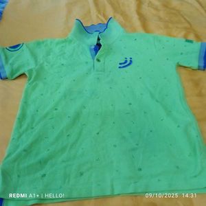 Cute Green Polo T-Shirt