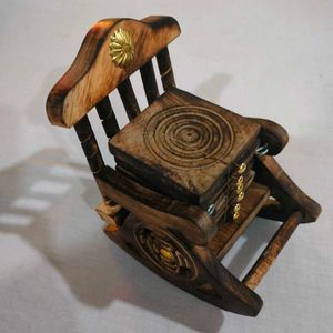 Hand Carved Wooden Coaster Set