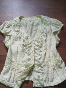 Lace Detail Top