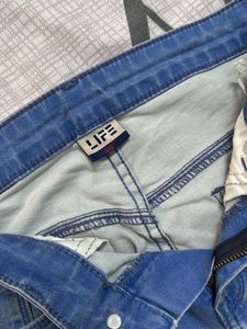 Blue Slim Fit Denim