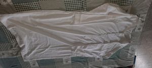 plan white Kurti for girls
