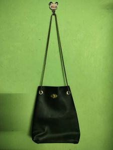 Price Drop!!! BLACK FAUX LEATHER BAG