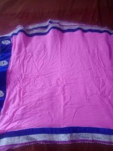Elegant Pink Saree