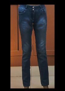 Navy Blue Slim Fit Jeans