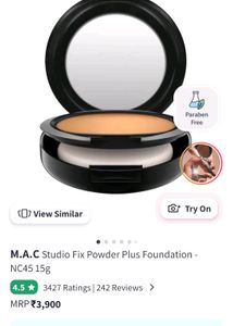 M.A.C StudioFix PowderPlus Compact Foundation NC45