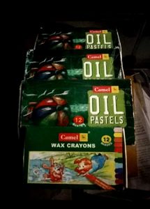 Camel Art Supplies: Oil Pastels &amp; Wax Crayons
