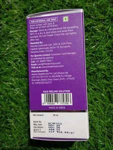 The Derma Co 15% AHA +1% BHA Peeling Solution