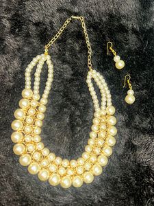 Pearl Layered Jewellery Set
