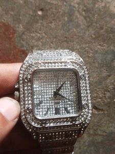 Iced Out Wrist Watch
