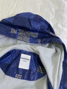 unisex  Blue Patterned Jacket size M