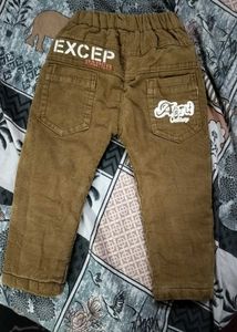 Cute Brown Corduroy Pants