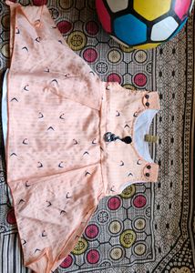 Beautiful Jeans And Top Set For Girl.      Adju