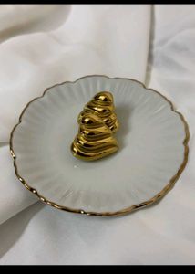 New Gold Heart Earrings