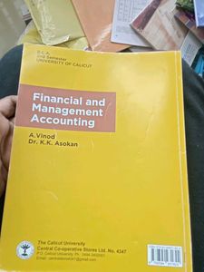 Financial and Management Accounting BCA 2nd sem
