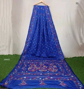Kantha Stitched Saree