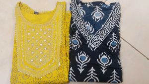 New Ethnic Kurtas - Set of 2