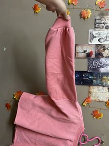 Pink Los Angeles Sweatshirt crop