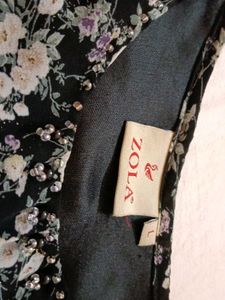 Floral Print Long Sleeve Top