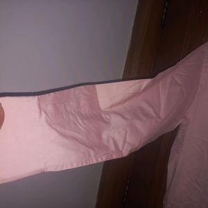 Pink Colour Oxemberg Full Sleeve Shirt