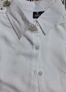 White Button-Down Shirt