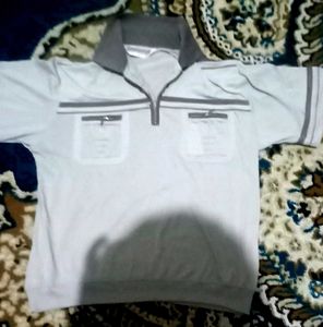 White Polo T-Shirt