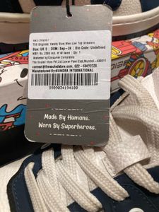 Souled Store Blue &amp; White Sneakers Original Uk-9