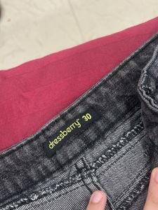 Wide Leg Cropped Jeans