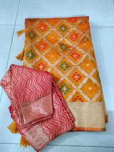 Banarasi Saree With Blouse