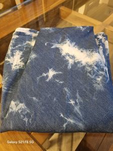 Model  Denim Top