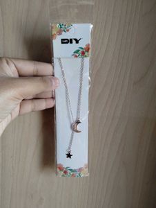 Moon & Star Pendant Necklace❤️