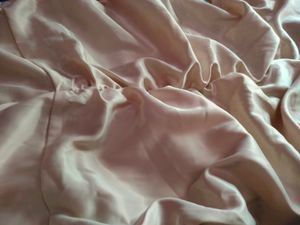 Shein Sxy Solid Ruched Satin Bodycon Dress New One