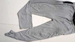 Casual Long Sleeve Tee and Knit Pant Winter combo