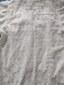 Casual Short Sleeve SolidWomen White Top