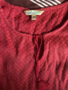 Red Festive Top