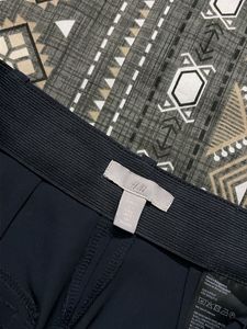 H&M Navy Blue Wide leg trousers