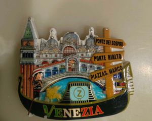 Souvenir Magnets - London, Venice, Rome, Pari