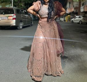 Mirror Work Beautiful Lehenga