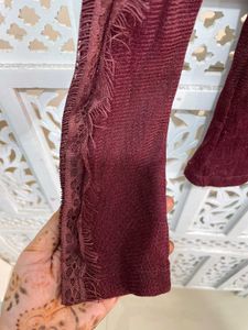 Vintage Inspired Laced Detail Mesh Blouse A