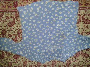 Daisy Print Long Sleeve Top