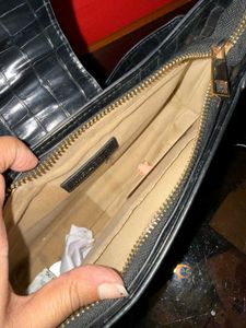 Miraggio Black Handbag