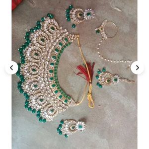 Emerald Bridal Jewelry Set