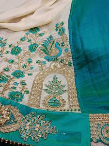 Embroidered Saree